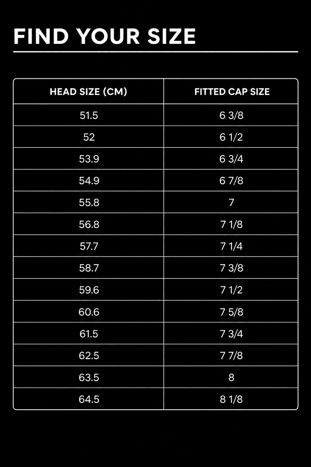 Size Guide