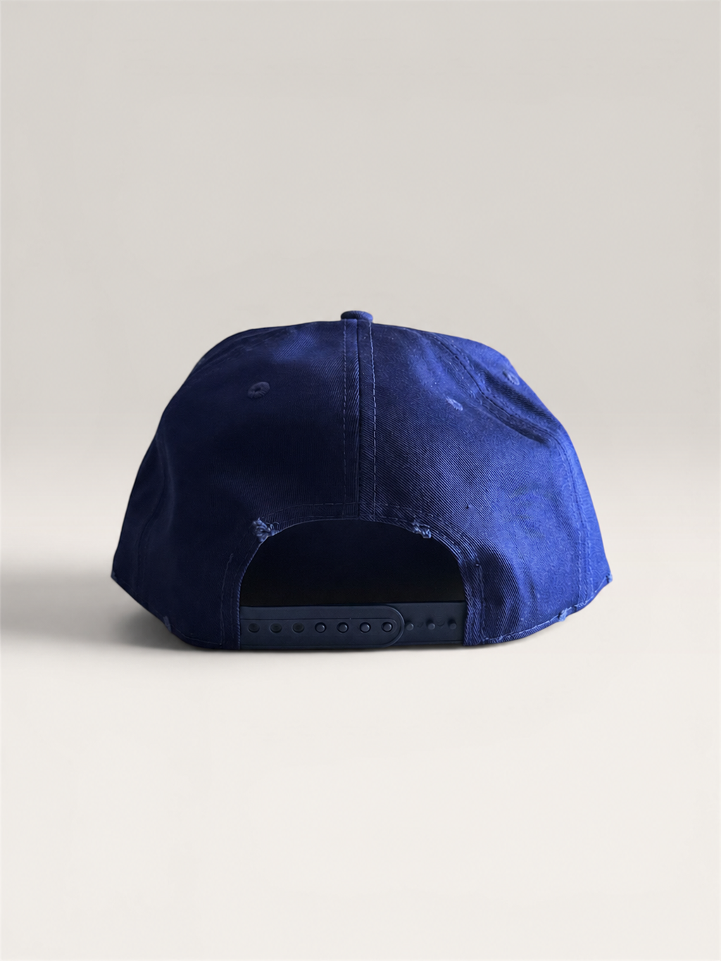 Custom New Era Cap (Blue Distressed Cap)
