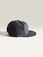Custom New Era Cap (Black on Black Pearl Cap)