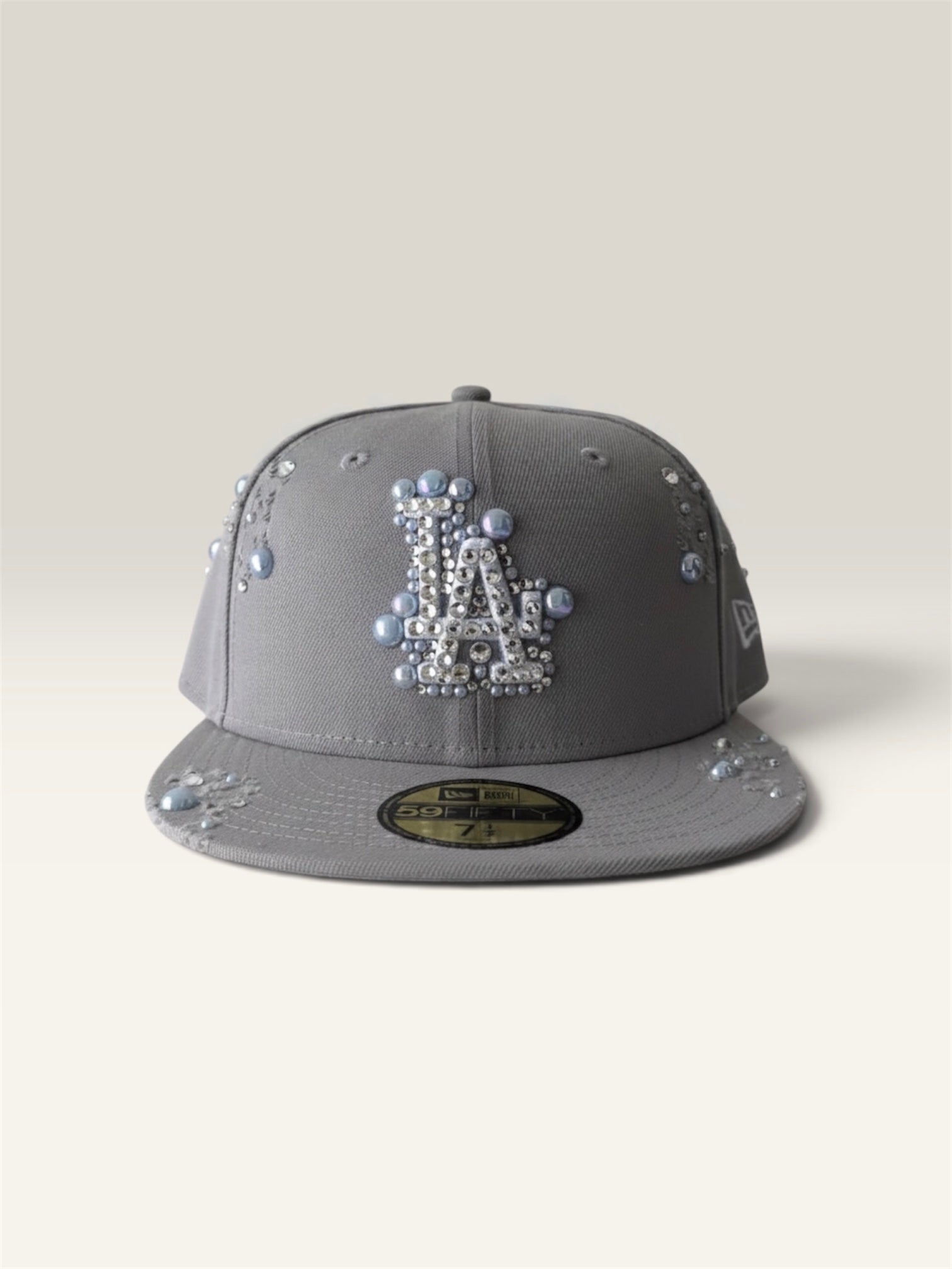 (Pre-Order) Custom New Era Cap (Lightgrey Pearl Cap)