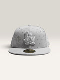 SOSACUSTOMS "Lightgrey Cross Cap" – Customized New Era Cap