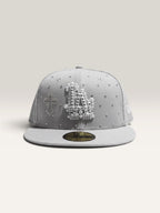 SOSACUSTOMS "Lightgrey Cross Cap" – Customized New Era Cap