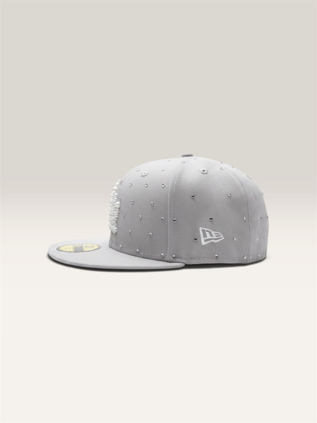 SOSACUSTOMS "Lightgrey Cross Cap" – Customized New Era Cap