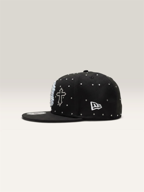 SOSACUSTOMS "Black Cross Cap" – Customized New Era Cap