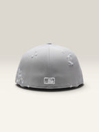 SOSACUSTOMS "Lightgrey Pearl Cap" – Customized New Era Cap