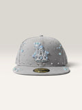 SOSACUSTOMS "Lightgrey Diamond Pearl Cap" – Customized New Era Cap