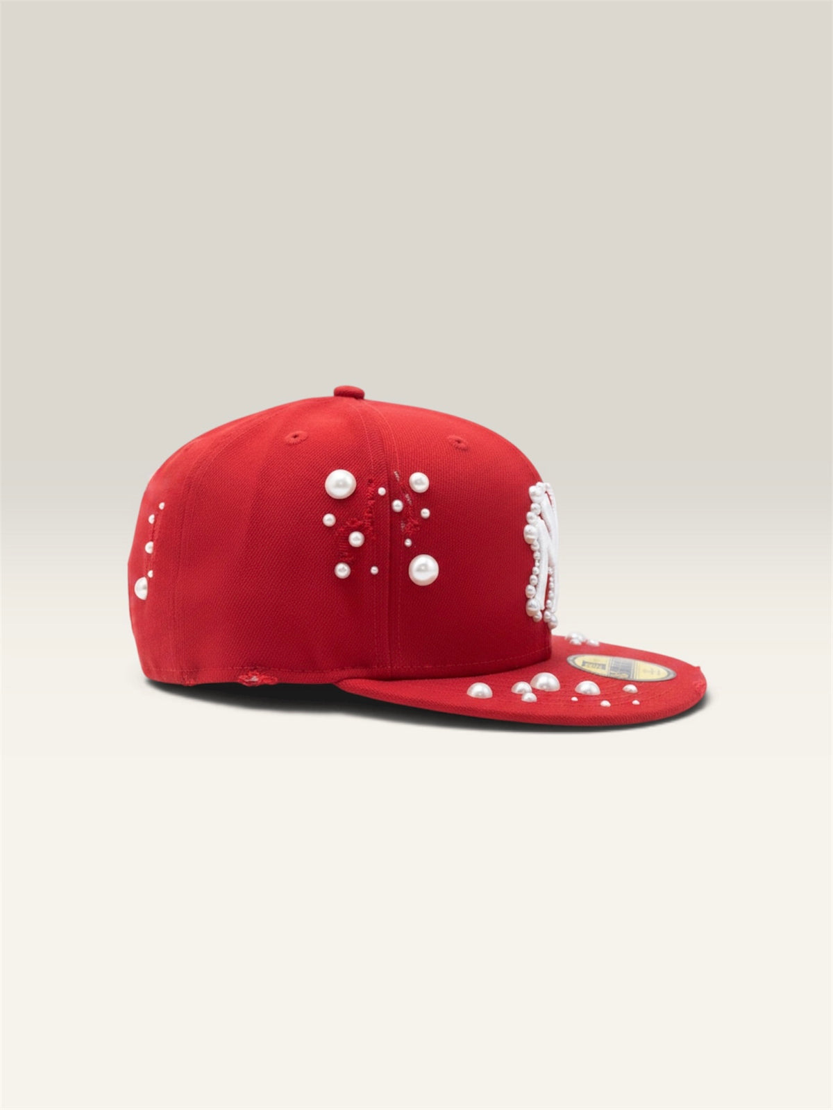 SOSACUSTOMS "Red Pearl Cap" – Customized New Era Cap