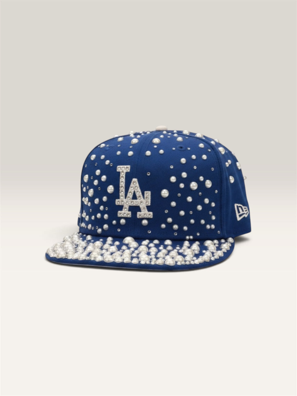 SOSACUSTOMS "Blue Presidential Pearl Cap" – Customized New Era Cap