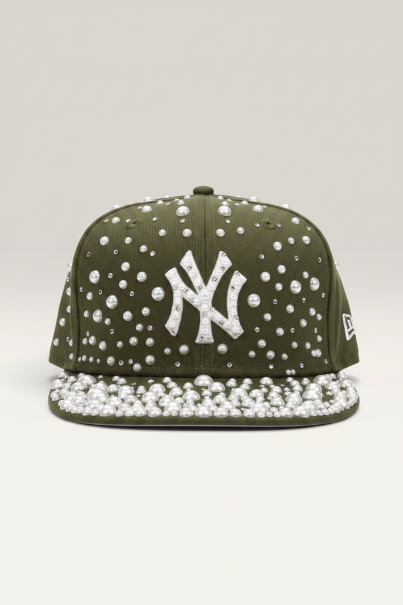 Olive Green Cap Portrait