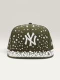 SOSACUSTOMS "Olive Presidential Pearl Cap" – Customized New Era Cap