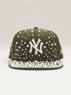 SOSACUSTOMS "Olive Presidential Pearl Cap" – Customized New Era Cap